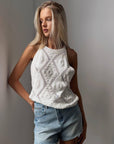 Elegant Knit Blouse - Maelle Paris