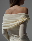 Elegant Off-Shoulder Blouse