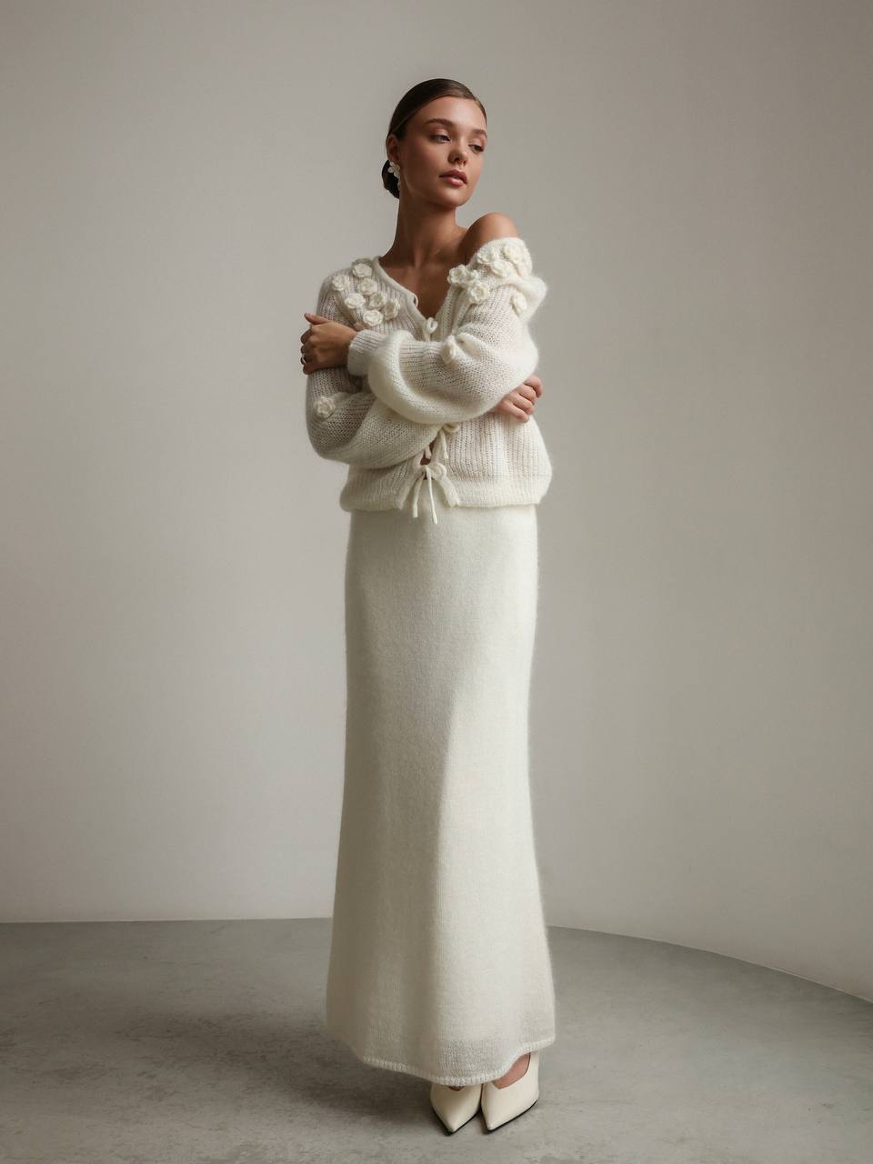 Cardigan Ivory Meadow