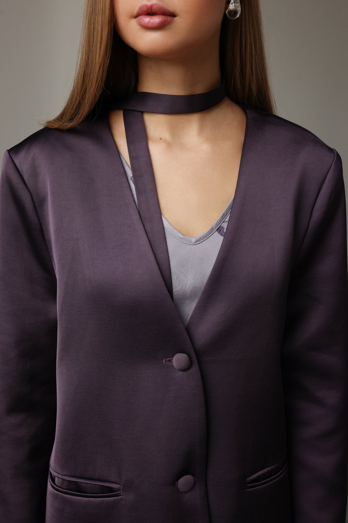 Blazer Midnight Plum