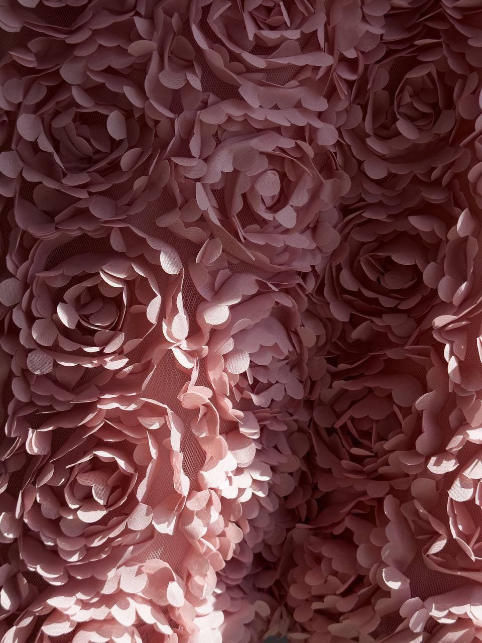 Floral Mini Dress - Pink Rose - Maelle Paris