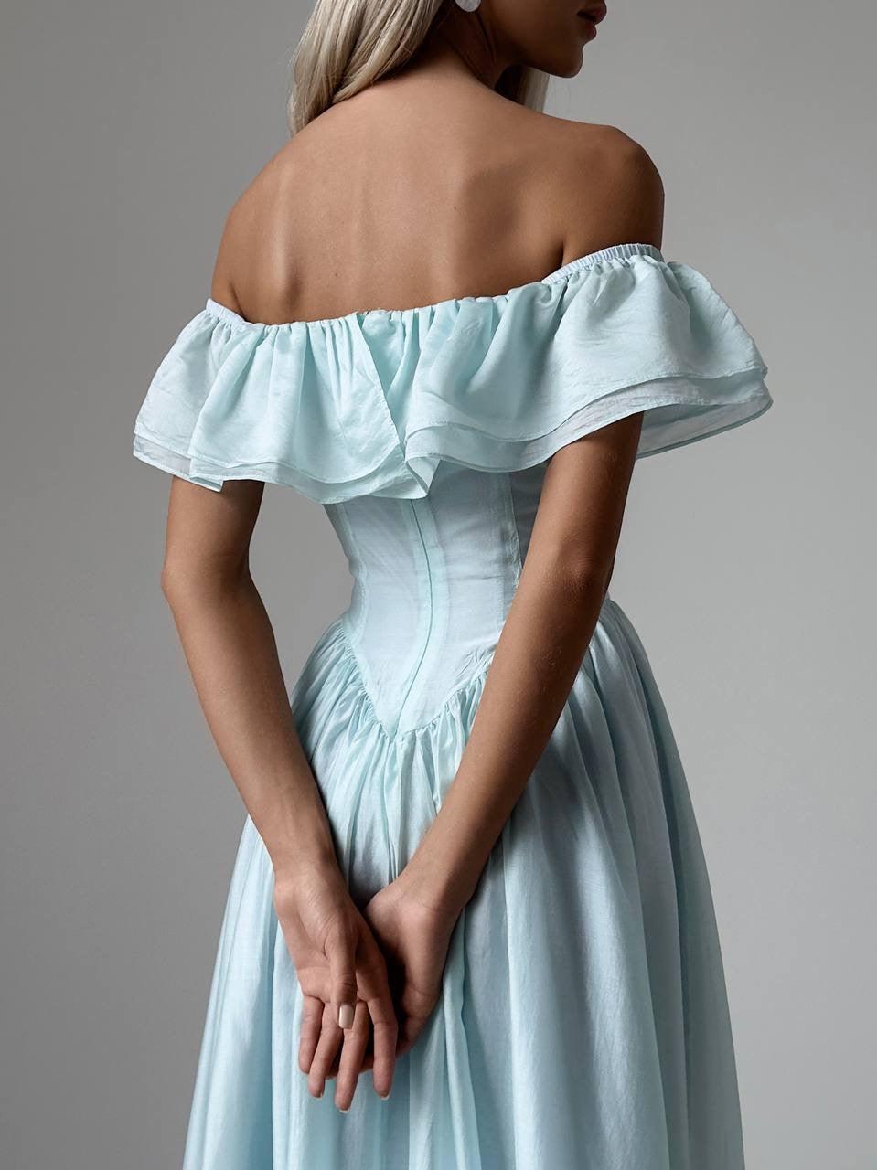 Ethereal Off-Shoulder Maxi Dress - Maelle Paris