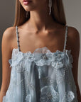 Elegant Floral Mini Dress - Maelle Paris
