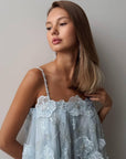Elegant Floral Mini Dress - Maelle Paris