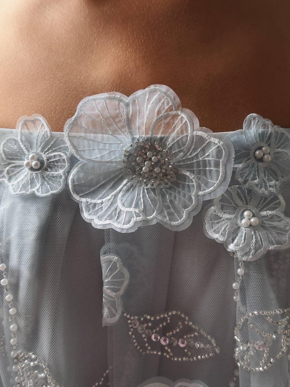 Elegant Floral Mini Dress - Maelle Paris