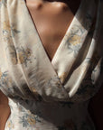 Floral Midi Dress - Maelle Paris