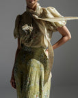 Elegant Floral Midi Suit - Maelle Paris