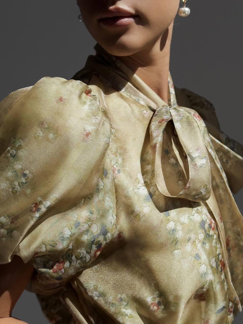 Elegant Floral Midi Suit - Maelle Paris