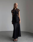 Black Evening Suit - Maelle Paris