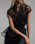 Black Evening Suit - Maelle Paris