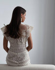 Elegant Lace Midi Dress - Maelle Paris