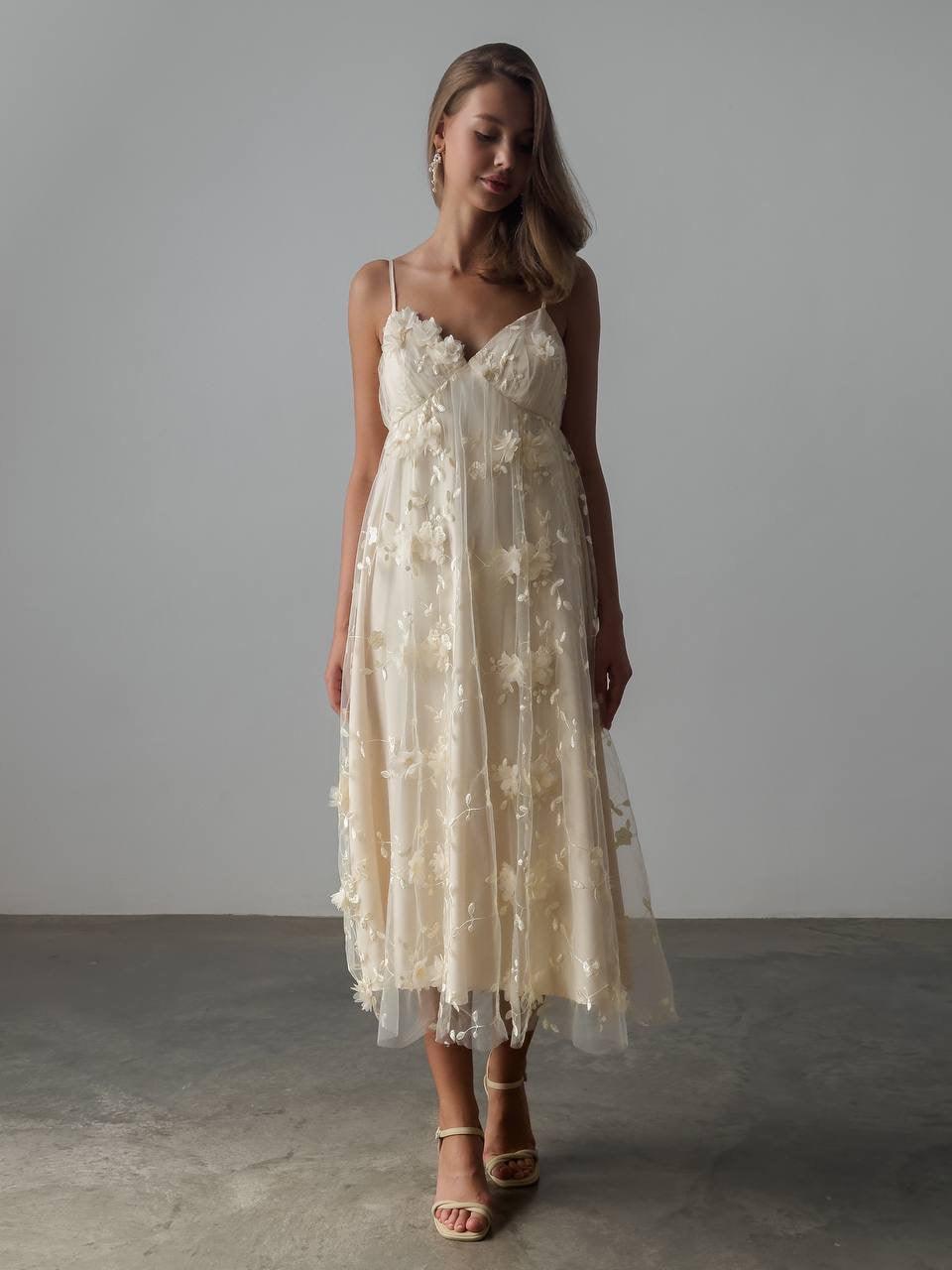 Elegant Floral Stylish Dress - Maelle Paris