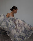Elegant Floral Print Dress - Maelle Paris