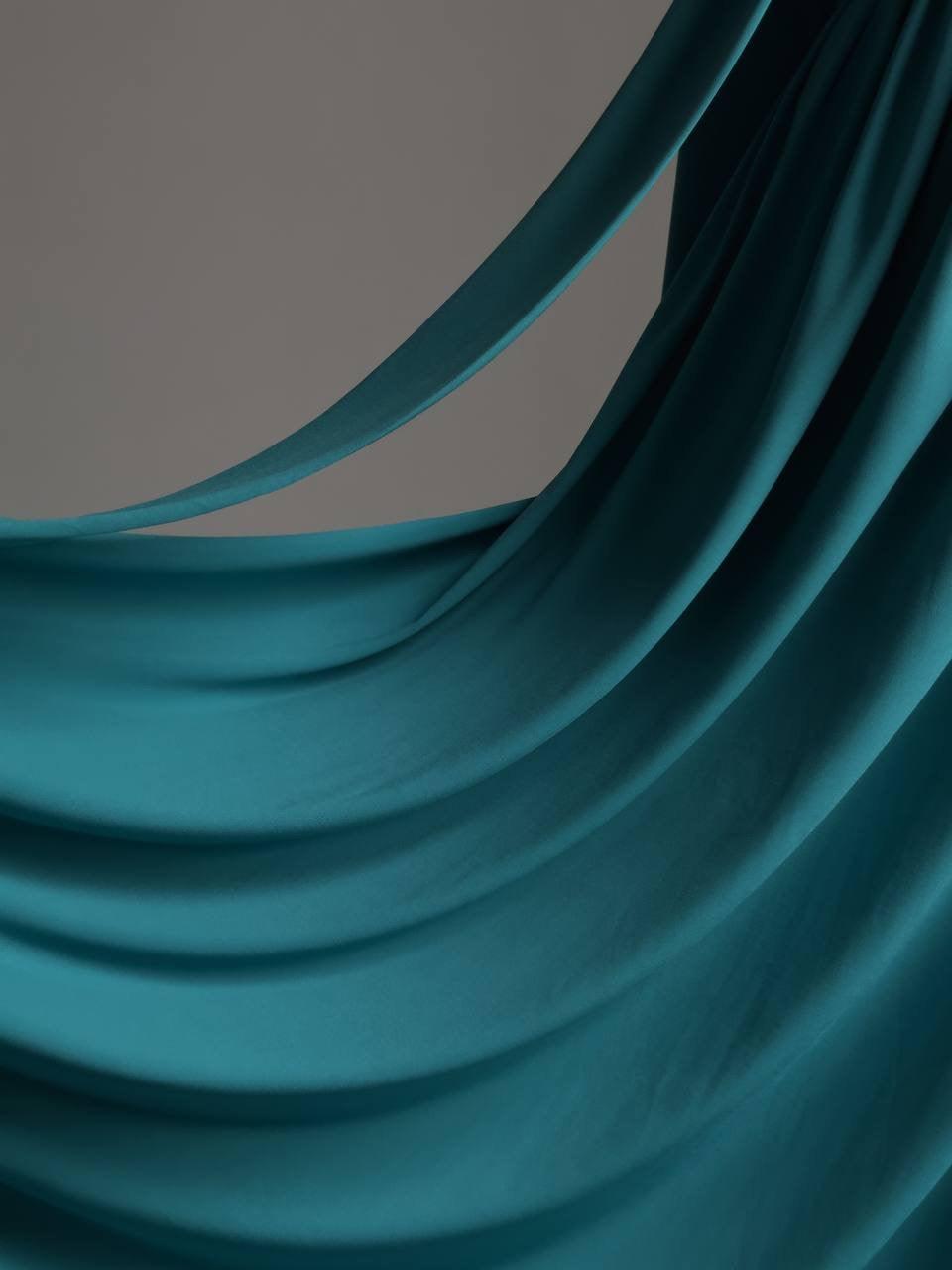Elegant Turquoise Maxi Dress - Maelle Paris