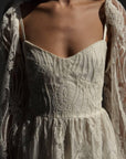 Elegant Stylish Lace Midi Dress - Maelle Paris