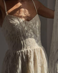 Elegant Stylish Lace Midi Dress - Maelle Paris