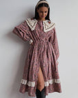 Vintage-Inspired Floral Dress - Maelle Paris