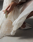 Vestido corto transparente en capas