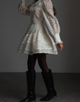 Mini abito elegante in pizzo vintage
