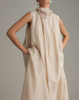 Drapiertes Midikleid Sculpture