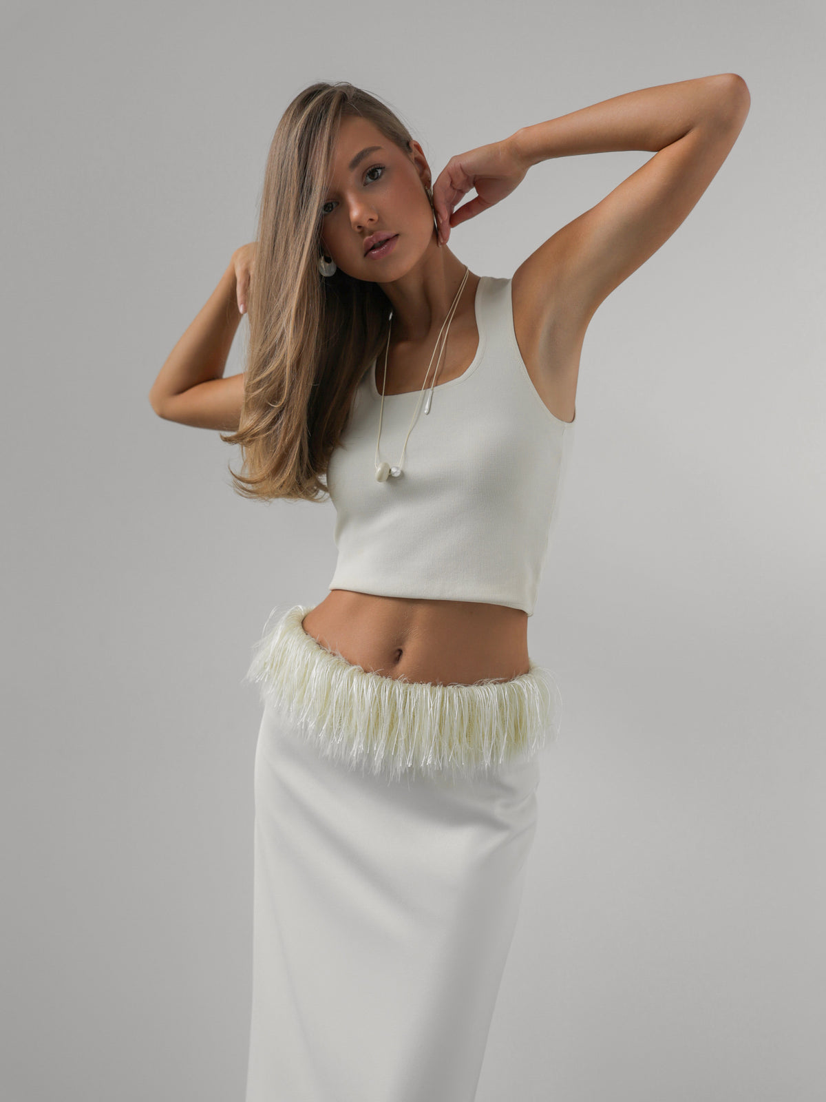 Top en maille Creamline