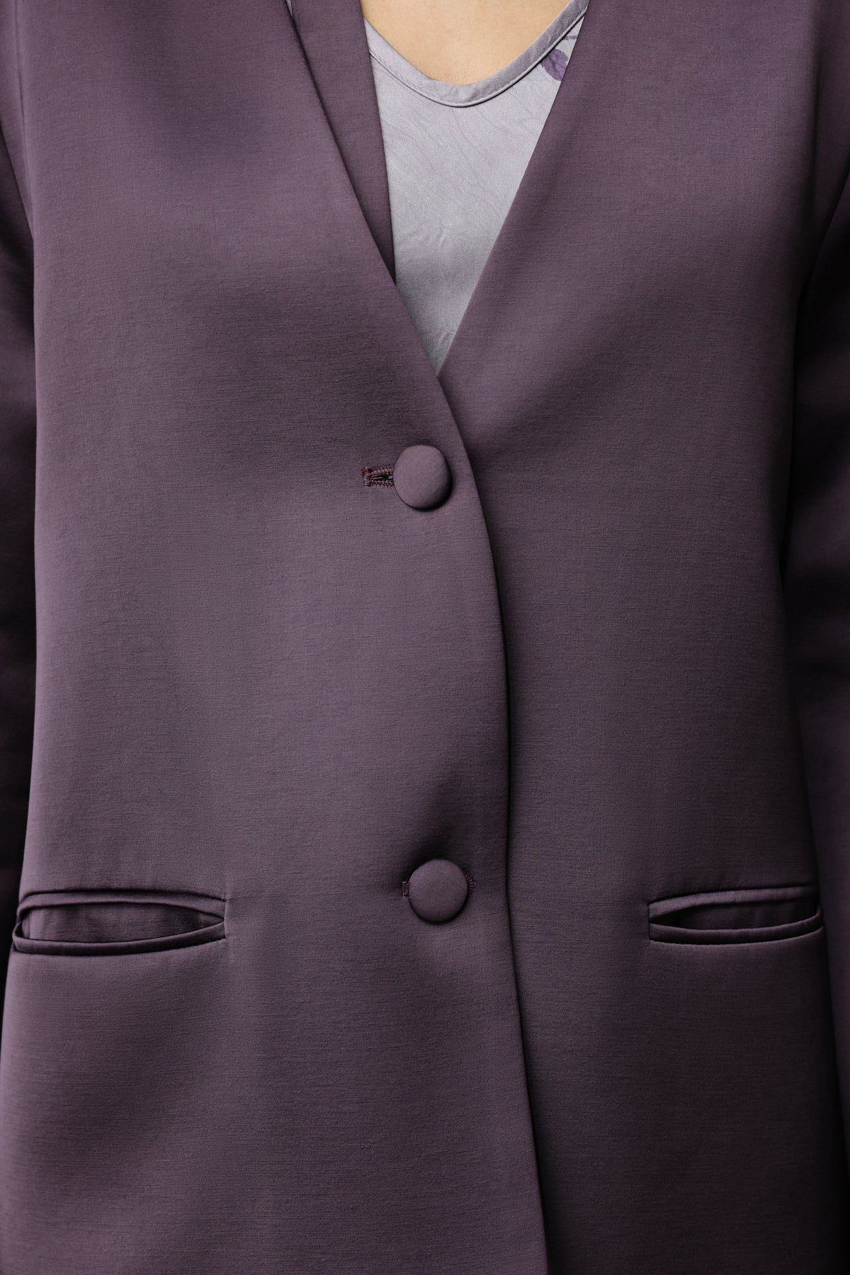 Blazer Midnight Plum