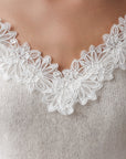 Lace Whisper Knit Top
