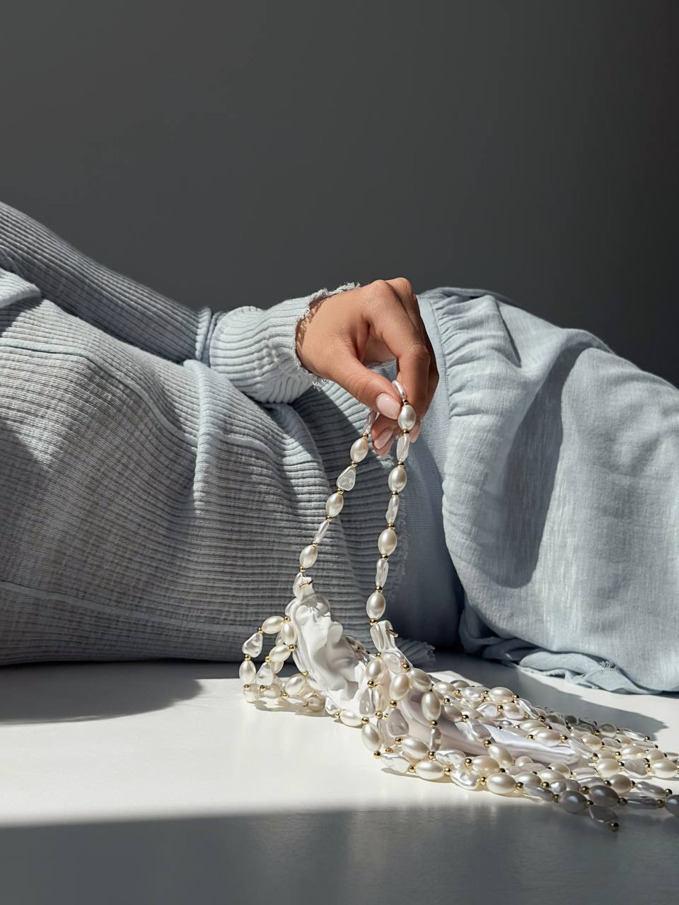 Pearl Cascade Bag