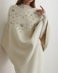 Poncho cristal Éclat de neige