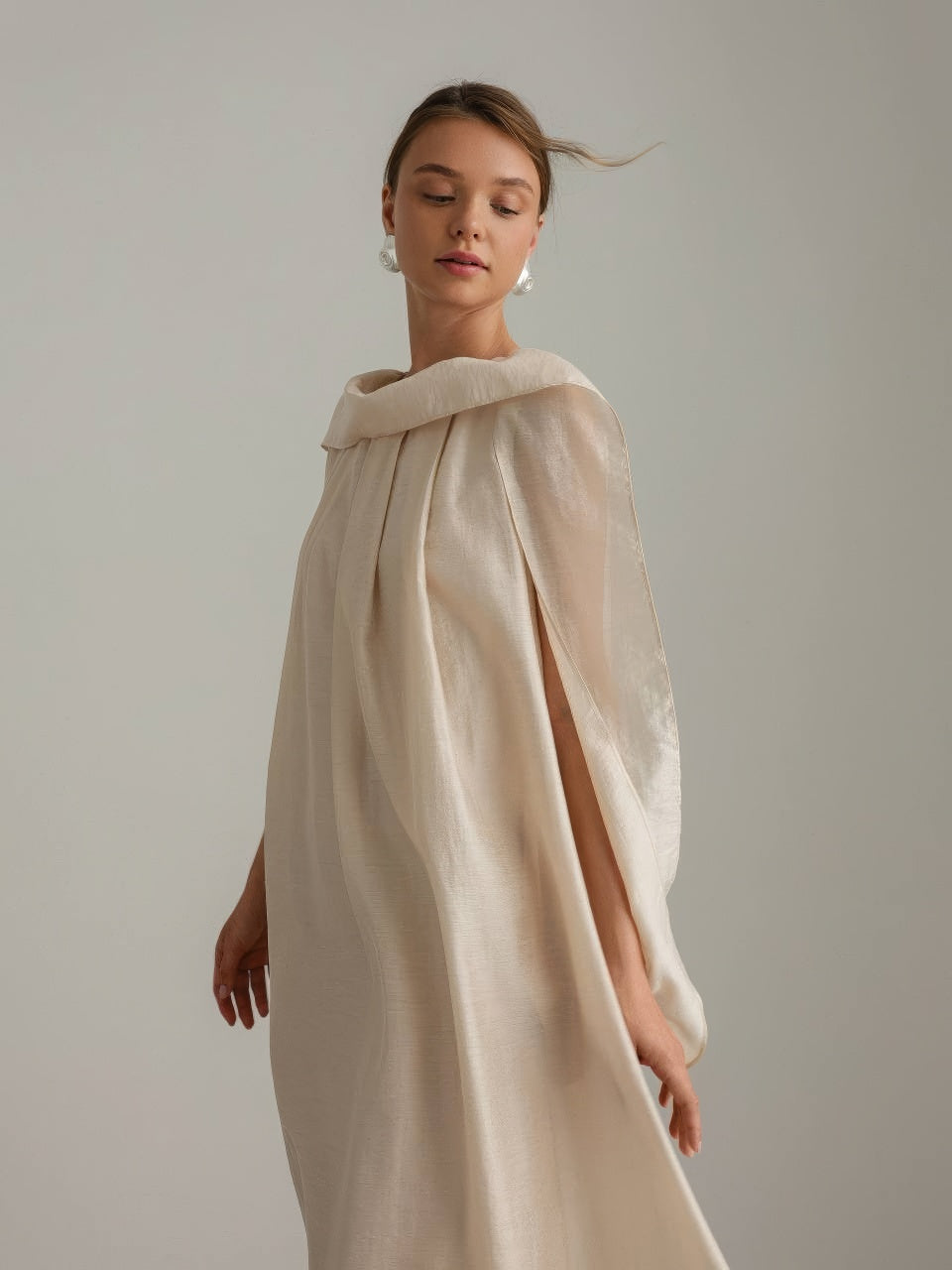 Drapiertes Midikleid Sculpture