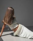 Top en maille Creamline