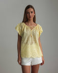 Top in pizzo Lace Glow