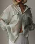 Sheer Sage Shirt