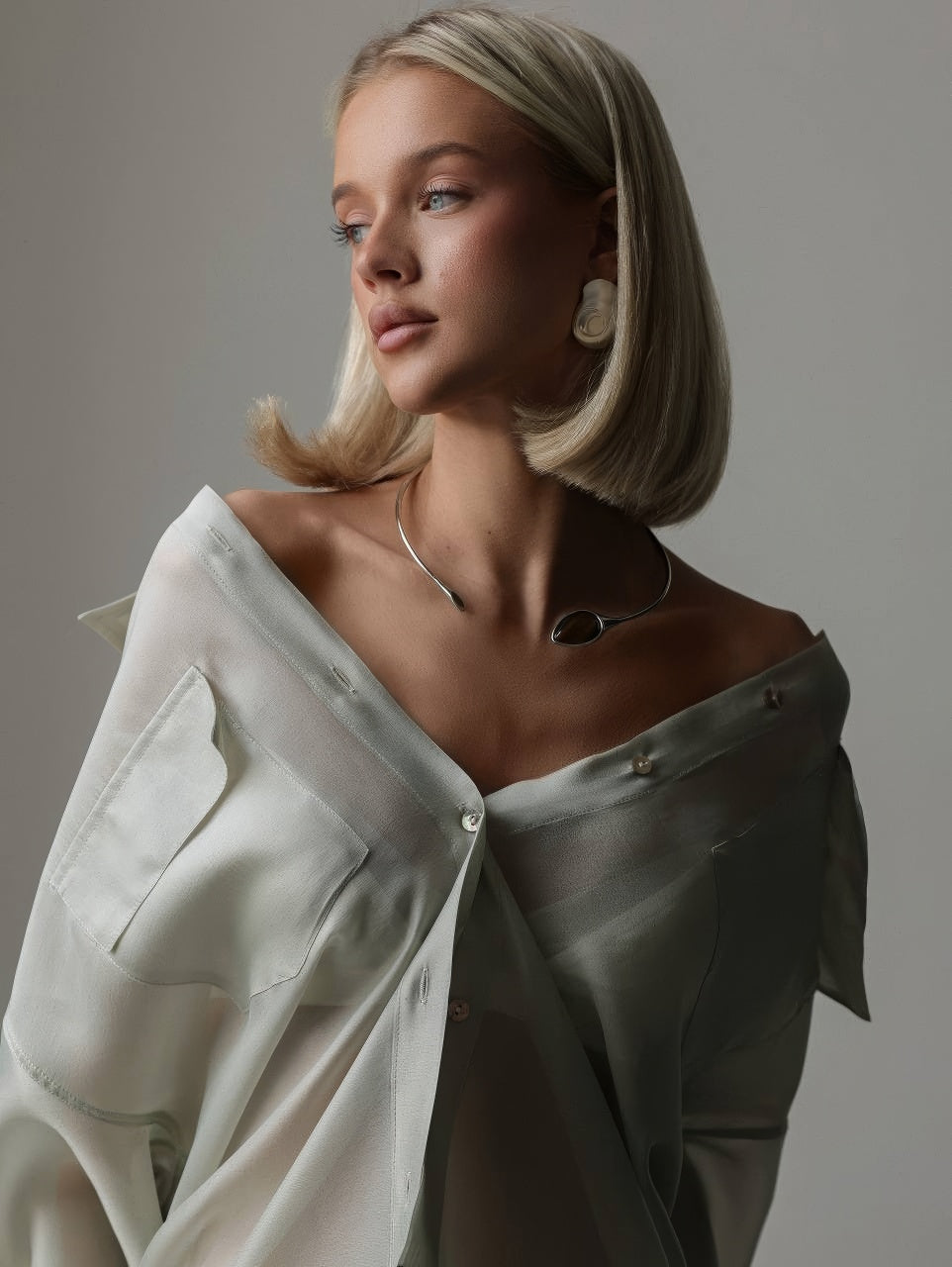 Sheer Sage Shirt