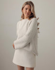 Pull tout en douceur à nœud