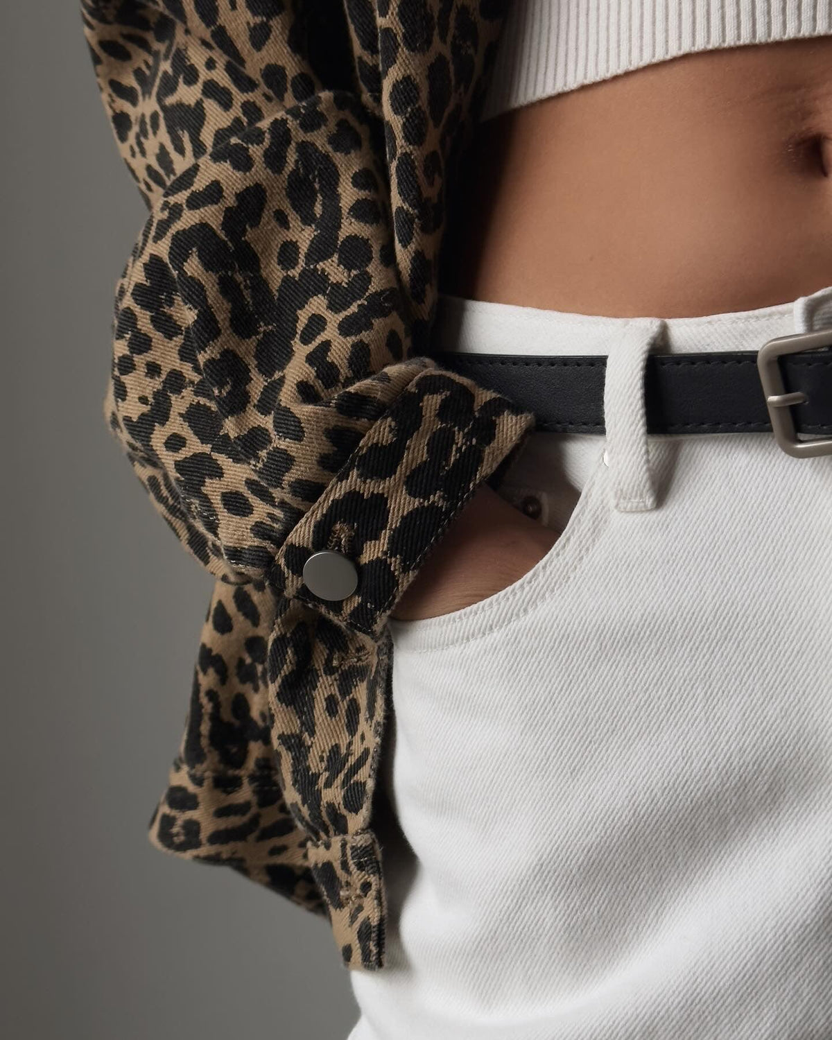 Stylish Leopard Print Jacket - Maelle Paris