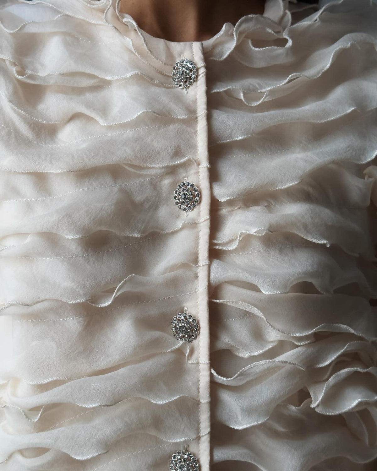 Elegant Ruched Jacket - Maelle Paris