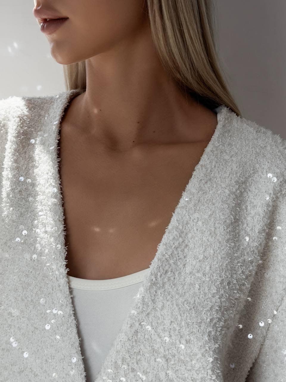Elegant Beige Jacket - Maelle Paris