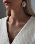 Elegant Beige Tweed Jacket - Maelle Paris