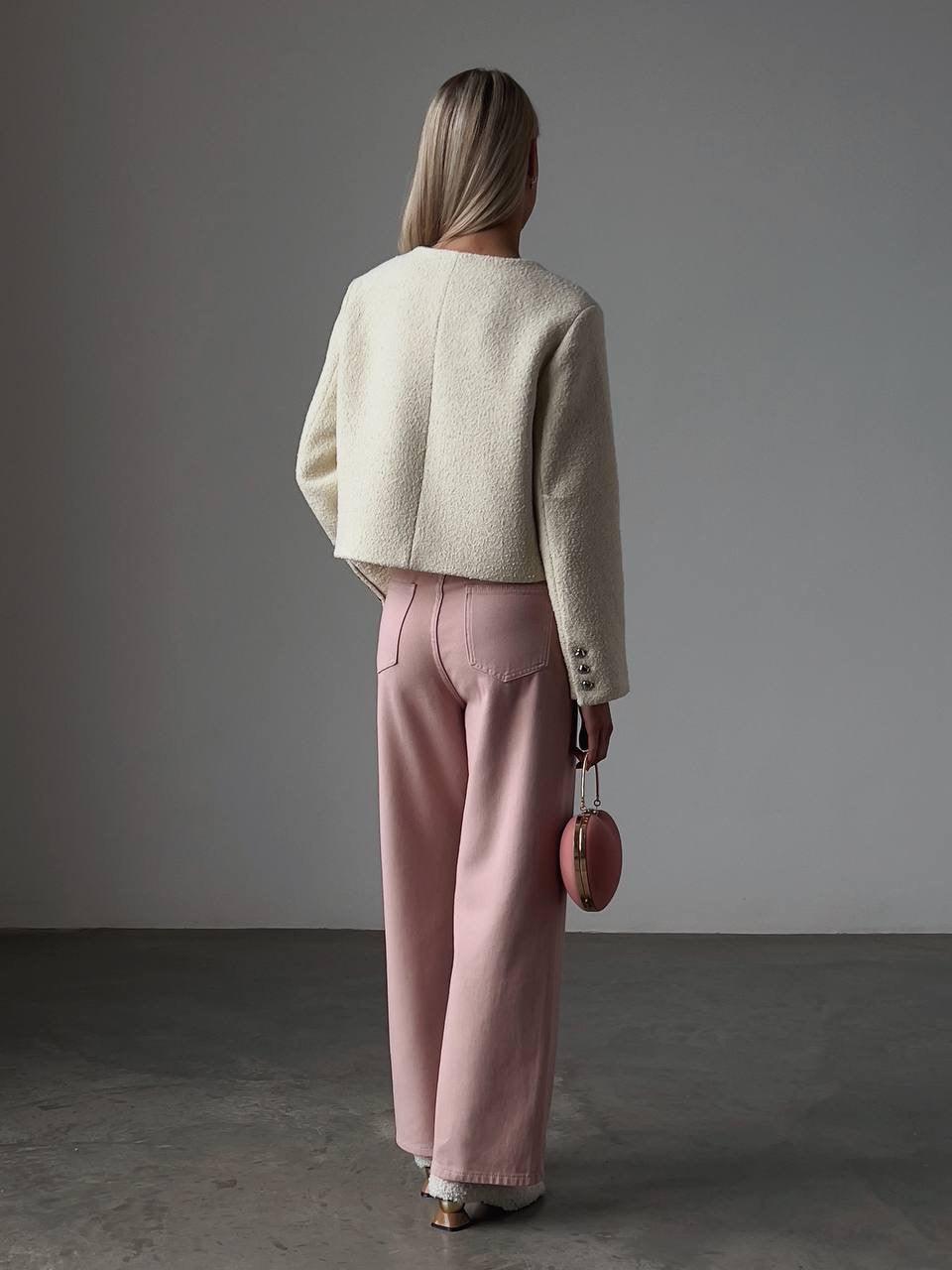 Elegant Tweed Jacket - Maelle Paris