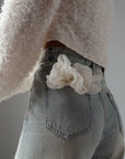 Elegant Fluffy Crop Jacket - Maelle Paris