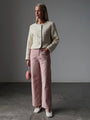 Chic Pink Wide-Leg Pants - Maelle Paris