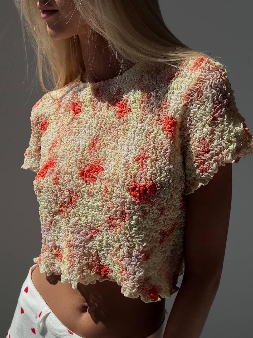 Stylish Heart-Patterned White Pants - Maelle Paris