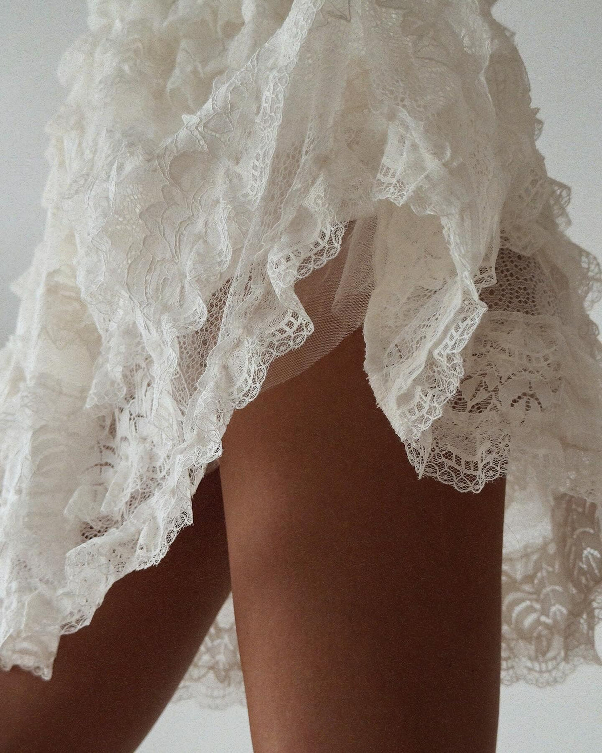 Elegant Lace Skirt - Maelle Paris