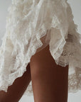 Elegant Lace Skirt - Maelle Paris
