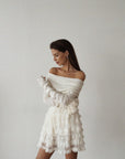 Elegant Lace Skirt - Maelle Paris