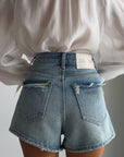 Denim Shorts - Maelle Paris