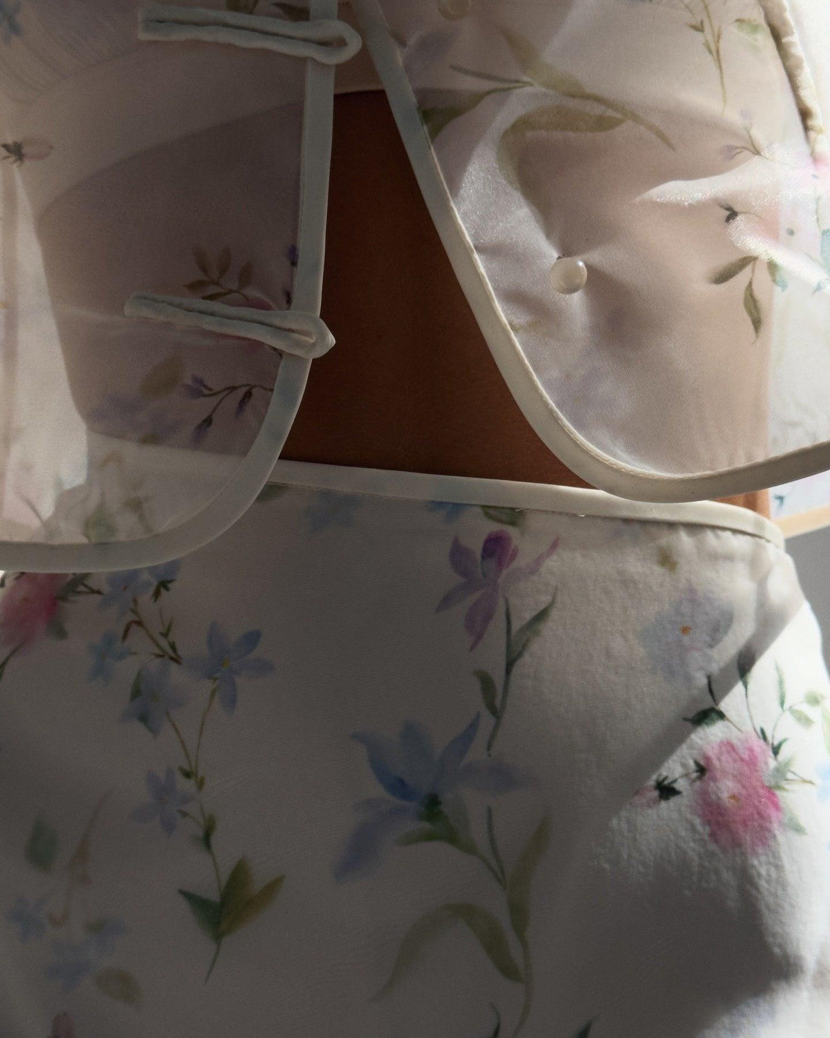 Floral Sheer Suit - Maelle Paris