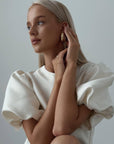 Elegant White Two-Piece Suit - Maelle Paris